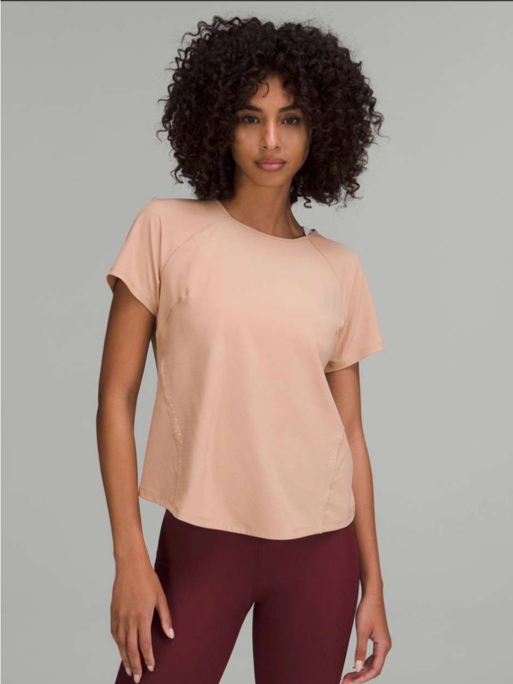 Lululemon Lightweight Stretch Running Short Sleeve Shirt | Size 2